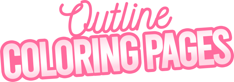 Outline Coloring Pages logo